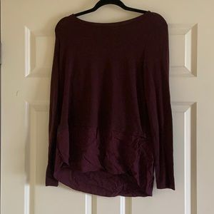 Loft Purple Top